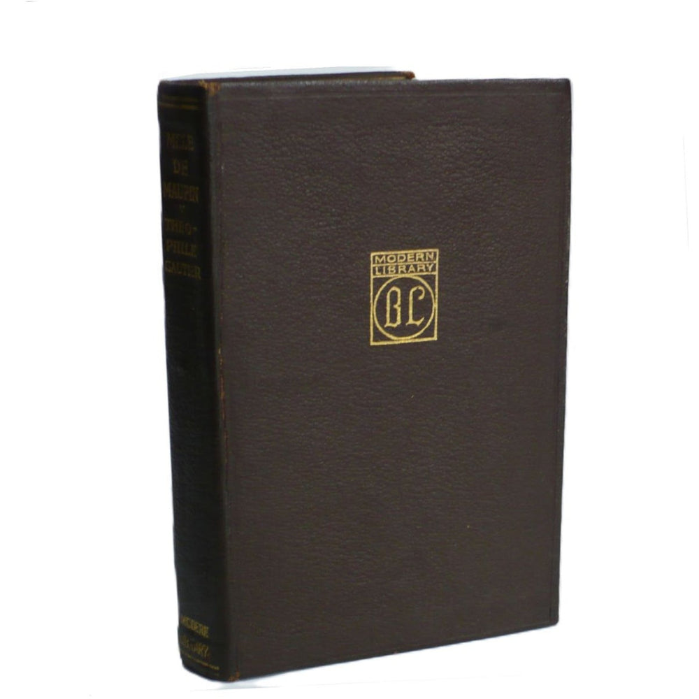 Mademoiselle de Maupin by Théophile Gautier, 1919-24, English Modern Library.