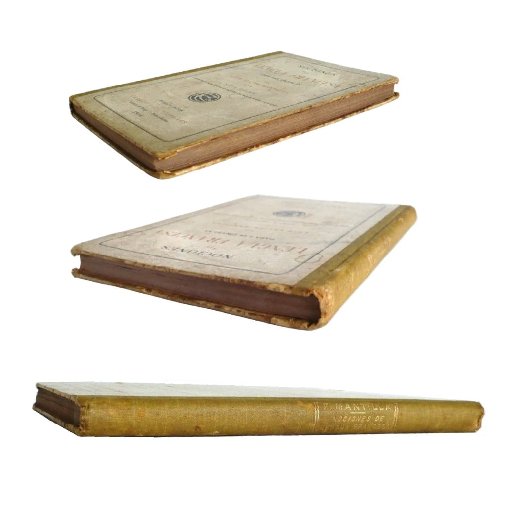 Nociones de Lengua Francesa Para Las Escuelas by Mantilla, 1914.