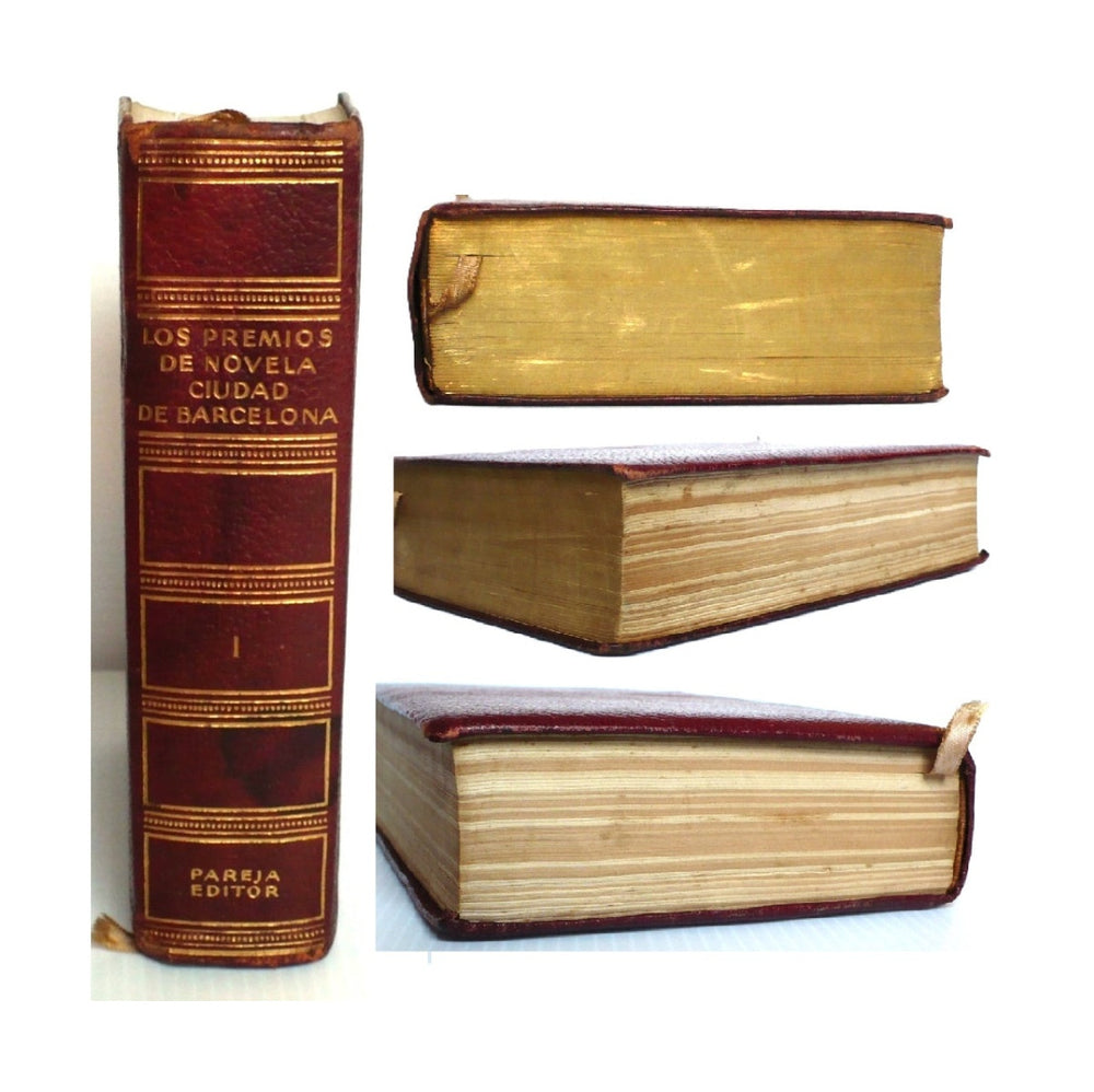 Los Premios De Novela Ciudad De Barcelona 1949-53 Vol. I. 1959 First Edition.
