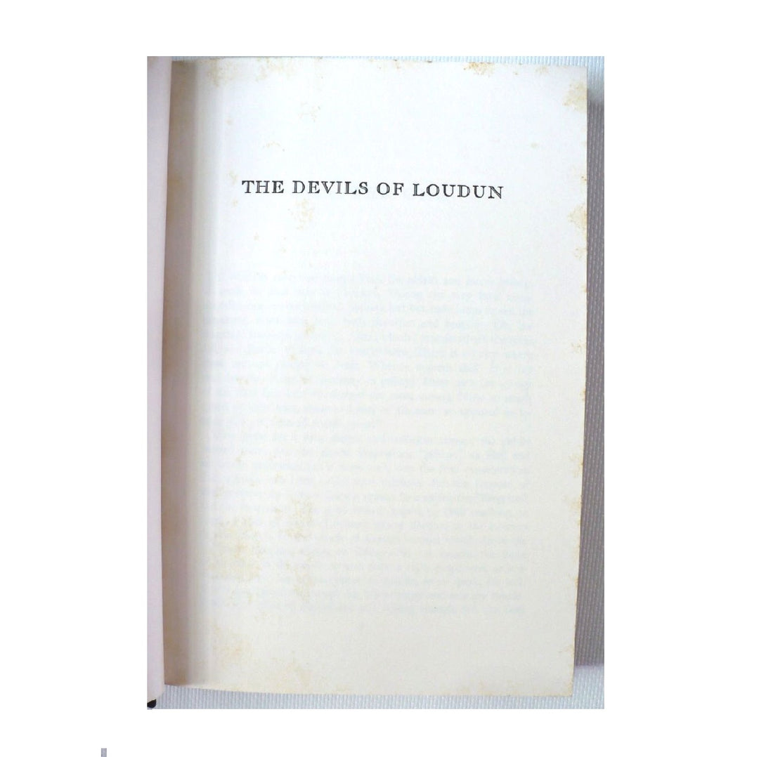 The Devils of Loudun by Aldous Huxley 1996.