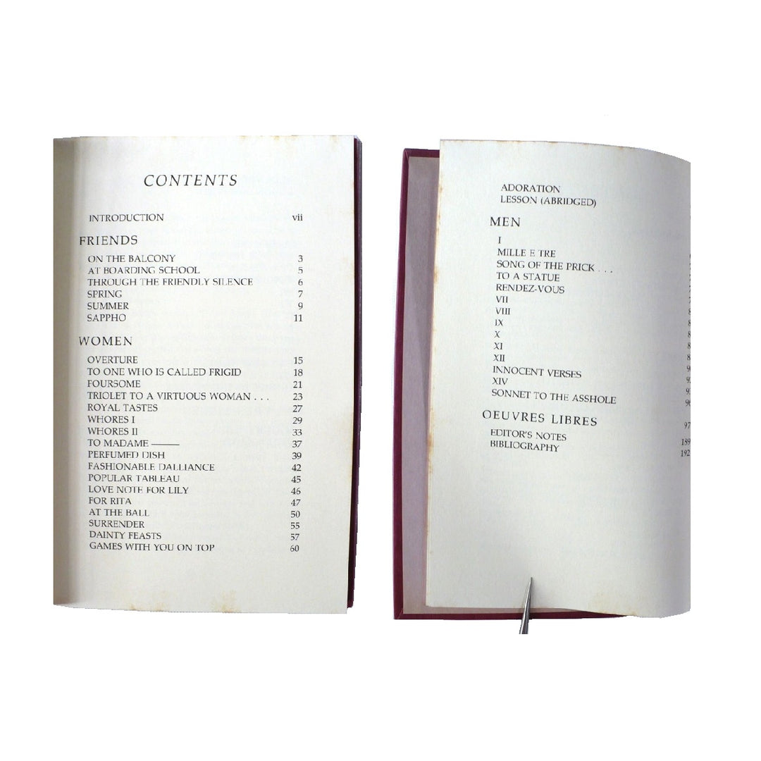 Royal Tastes Erotic Writings by Paul Verlaine 1984.