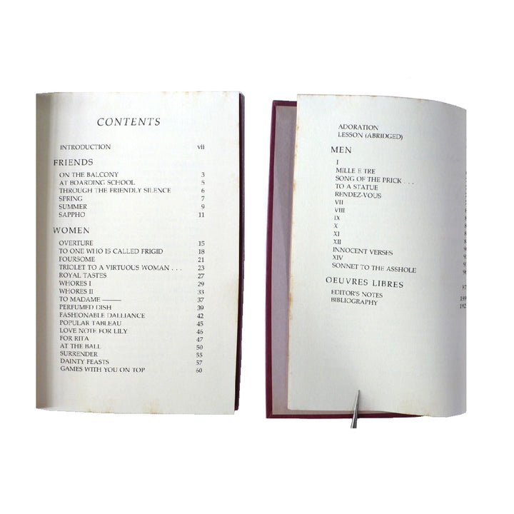 Royal Tastes Erotic Writings by Paul Verlaine 1984.