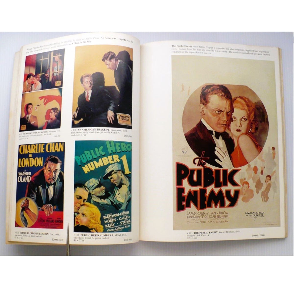 Hollywood and Early Cinema Posters Christie's Catalog, 1997.