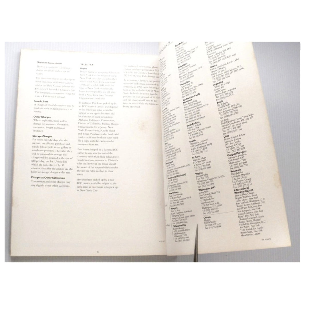 Hollywood and Early Cinema Posters Christie's Catalog, 1997.