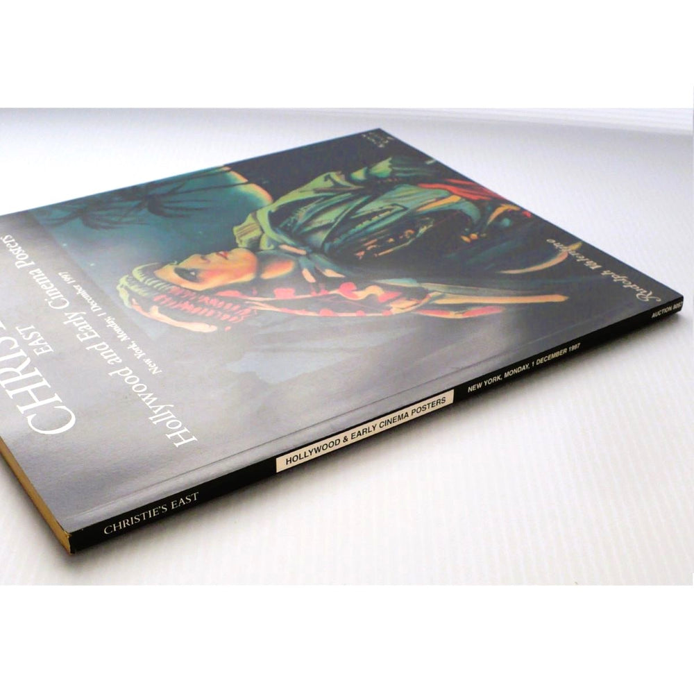 Hollywood and Early Cinema Posters Christie's Catalog, 1997, spine.