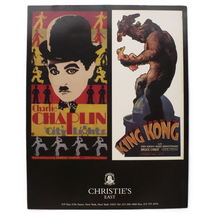 Hollywood and Early Cinema Posters Christie's Catalog, 1997.