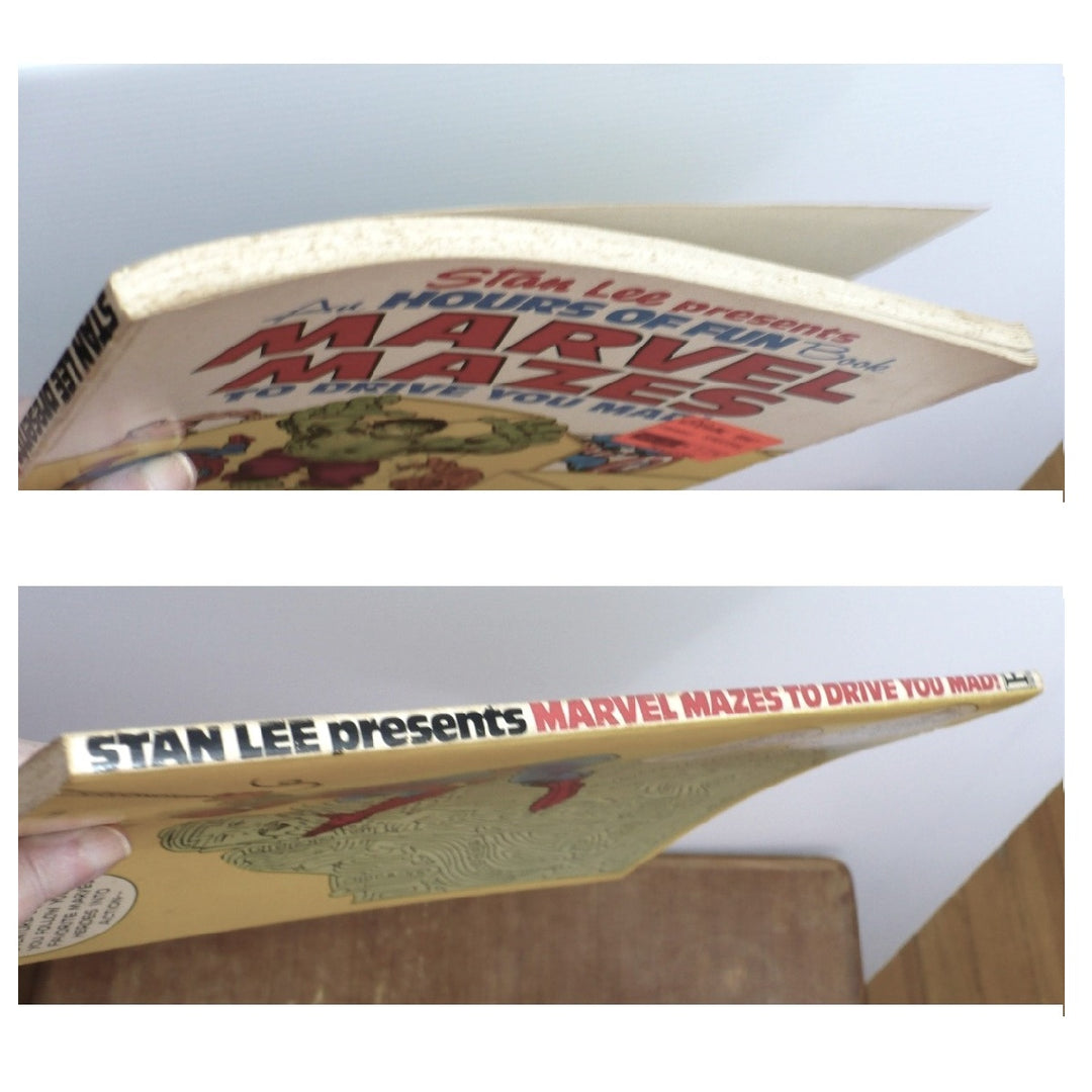 Stan Lee Presents Marvel Mazes To Drive You Mad, 1978.