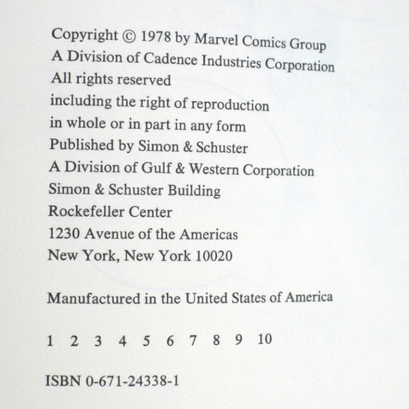 Stan Lee Presents Marvel Mazes To Drive You Mad, 1978.