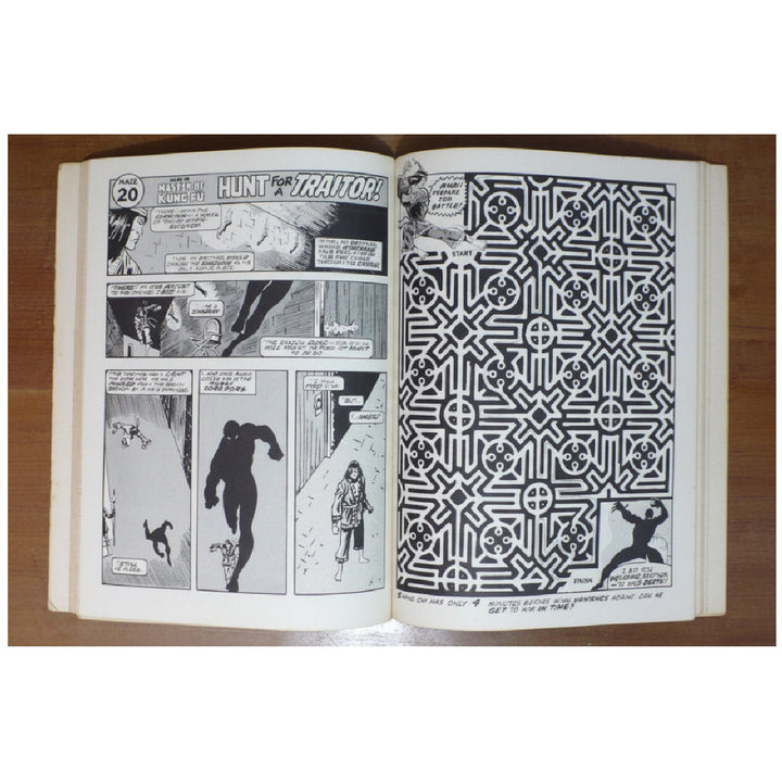 Stan Lee Presents Marvel Mazes To Drive You Mad, 1978.