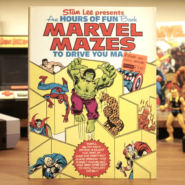 Stan Lee Presents Marvel Mazes To Drive You Mad, 1978.