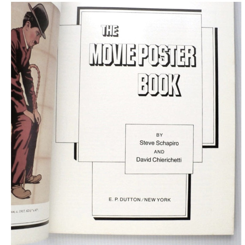  The Movie Poster Book, 1979, First Edition, First Printing, Chierichetti Schapiro.