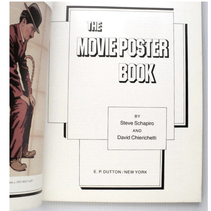  The Movie Poster Book, 1979, First Edition, First Printing, Chierichetti Schapiro.