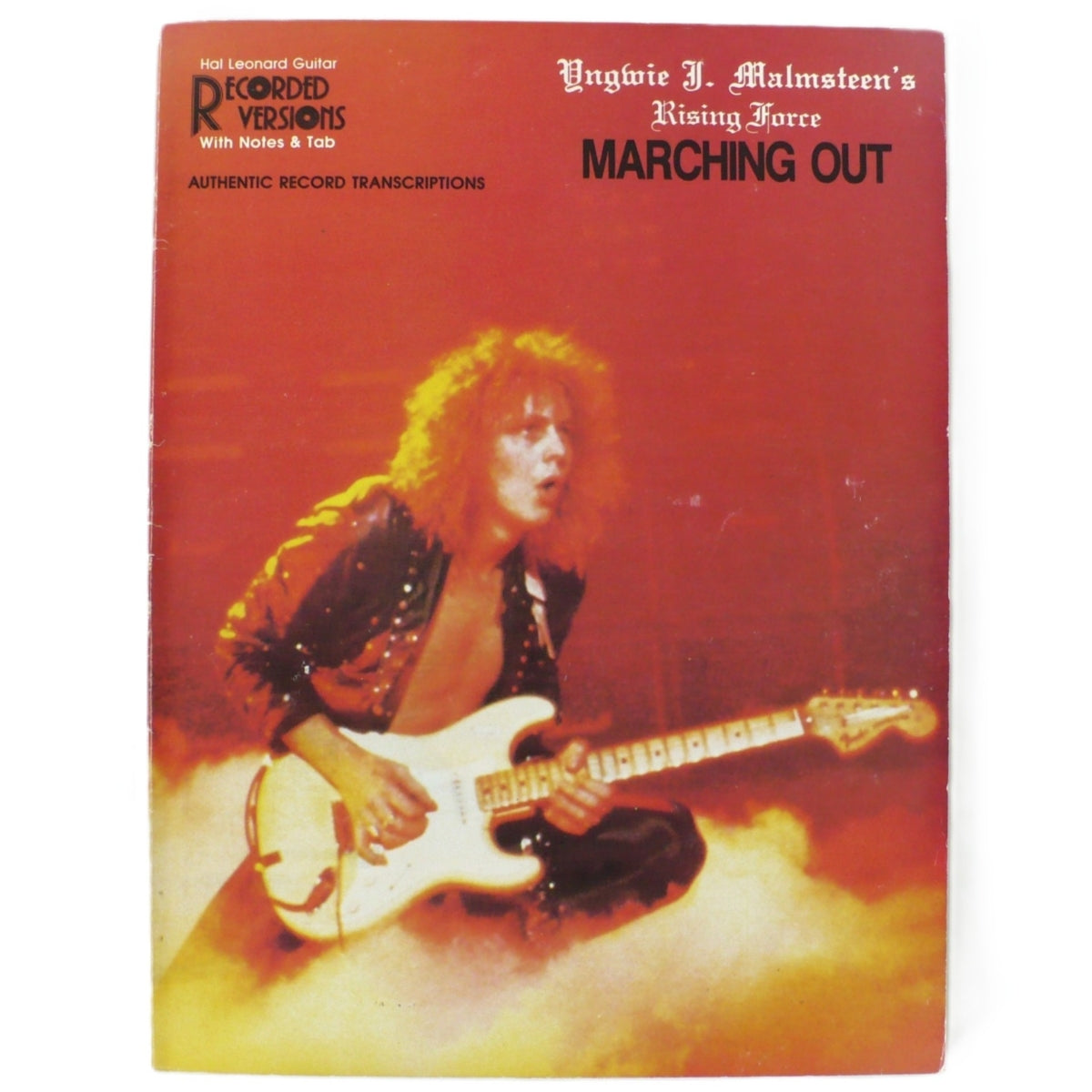Yngwie Malmsteen Marching Out 1987 1st Ed Guitar Tab Book – Get