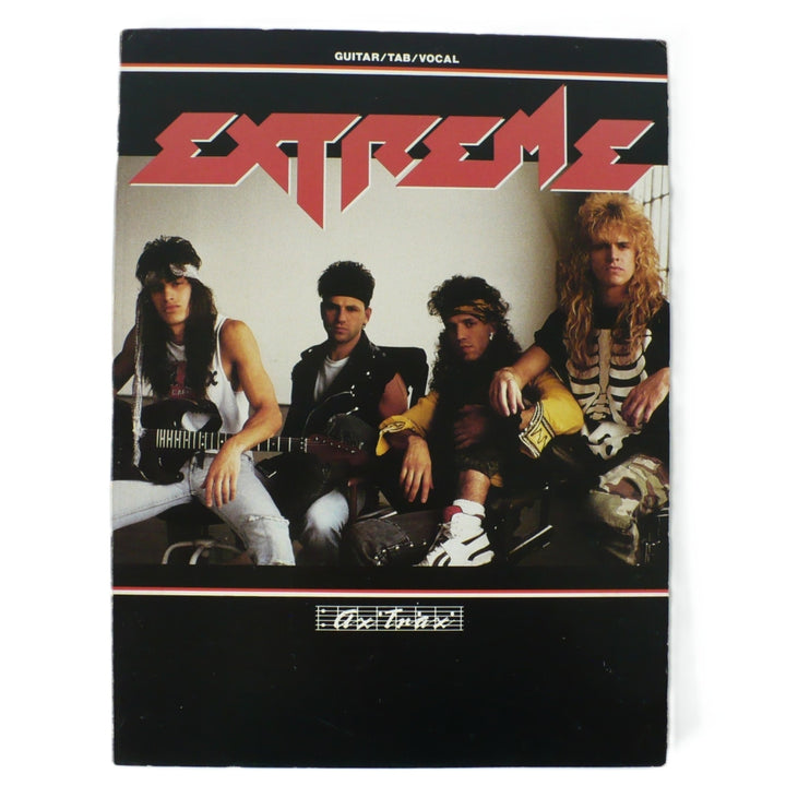 1989 Extreme self-titled debut guitar tab book, first edition Ax Trax series.