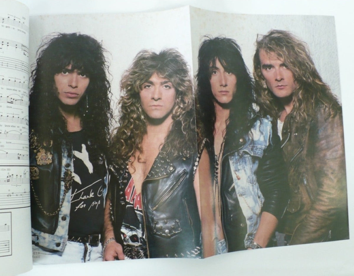 XYZ 1990 First Edition Guitar Tablature Book, Poster – Get Lucky