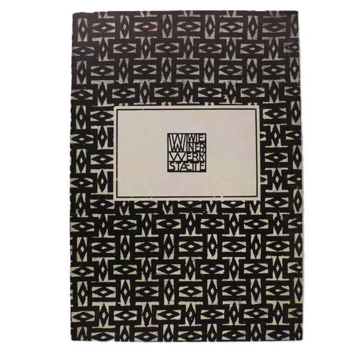 Wiener Werkstätte, 1966, Galerie St. Etienne New York (Vienna Workshops) Booklet.
