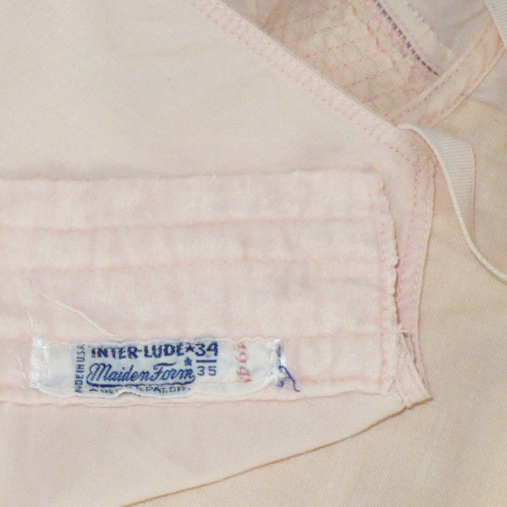 Vintage longline bra.