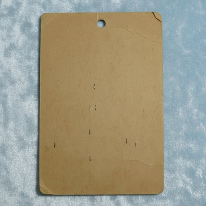 14L Set of Six Luckyday Carded Four Hole Pearl Shirt Buttons, 3/8"