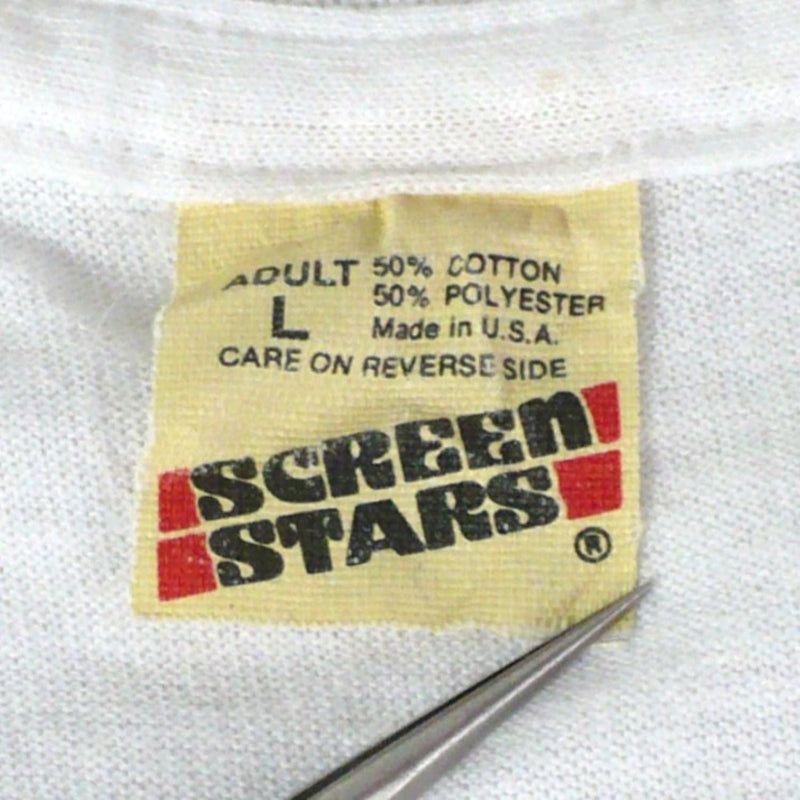 Black Belt Magazine T-Shirt 1980s screen stars tag.