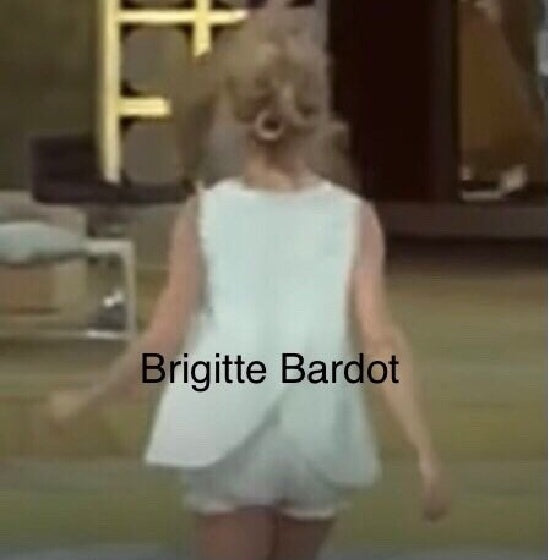 1960 Black Baby Doll Nylon Bloomers S/M