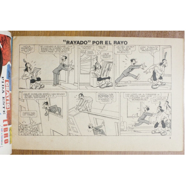 Las Aventuras de Patoruzú (1984) - Argentine Comic, Spanish, first page.