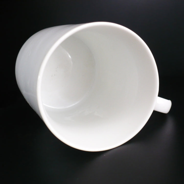 1960 Lagardo Tackett for Schmid Flat Demitasse Cup & Saucer White Porcelain