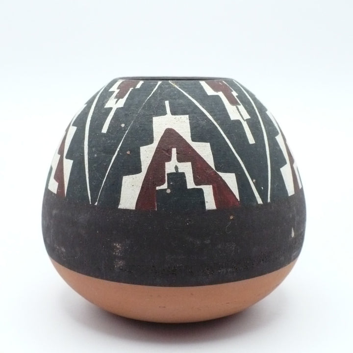 Mid-century Chile Diaguita Style Seed Pot, Cabinet Size