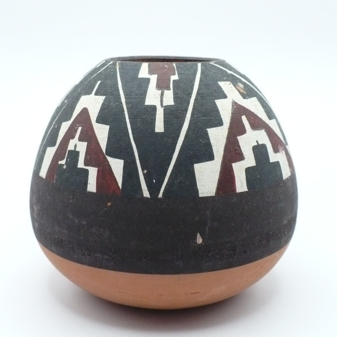 Mid-century Chile Diaguita Style Seed Pot, Cabinet Size