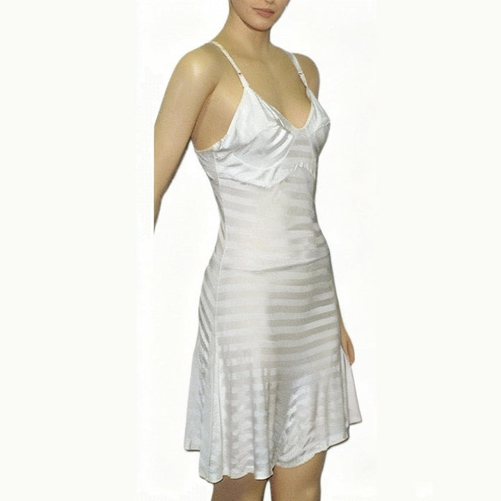 1929 1920s 30s Vintage Step-in White Rayon Teddy Lingerie Poor Things.