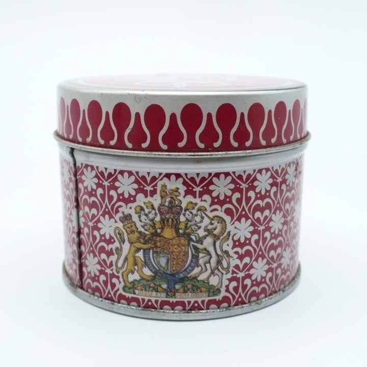 1977 Queen Elizabeth II Silver Jubilee Lithograph Match Tin, Vintage Souvenir.