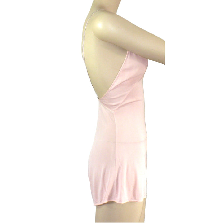 1930s vintage Powder Pink Step-in Chemise Combination Lingerie.