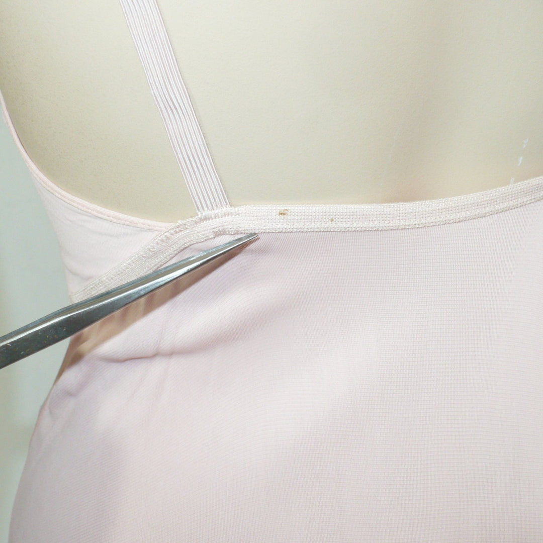 1930s vintage Powder Pink Step-in Chemise Combination Lingerie.