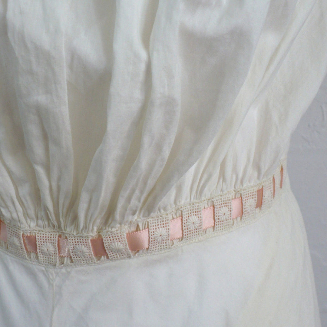 Edwardian Lace Combination Corset Cover & Drawers .