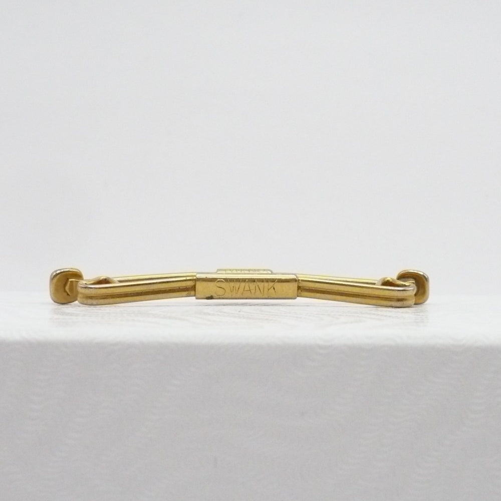 Vintage collar bar clasp  clip.