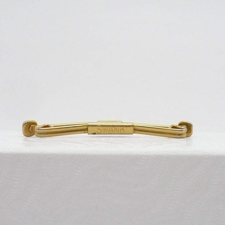 Vintage collar bar clasp  clip.