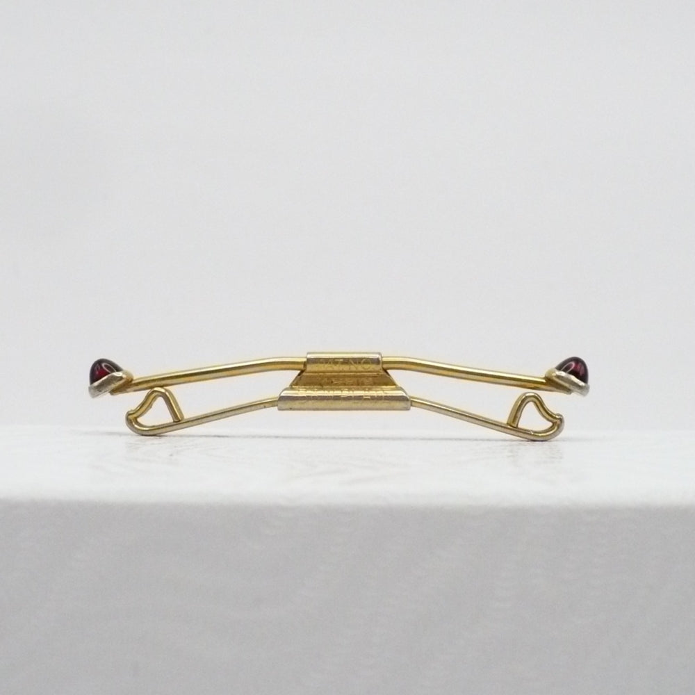 Vintage collar bar clasp  clip.