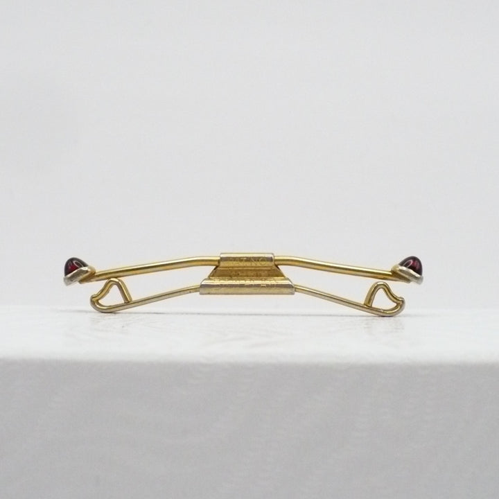 Vintage collar bar clasp  clip.