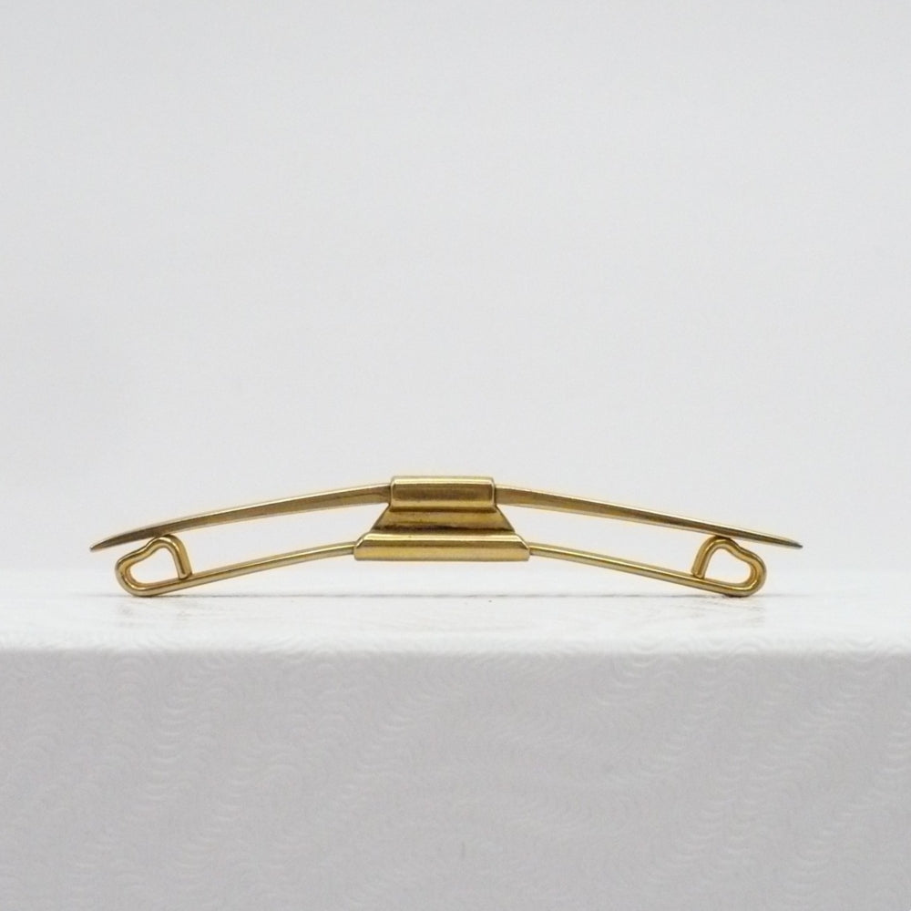 Vintage collar bar clasp  clip.