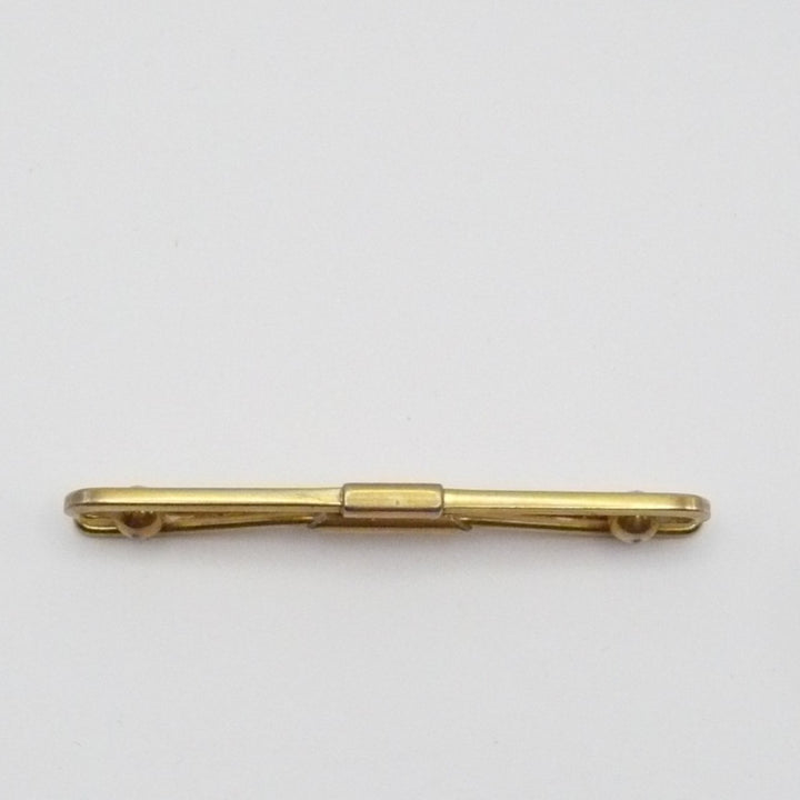 Vintage collar bar clasp  clip.