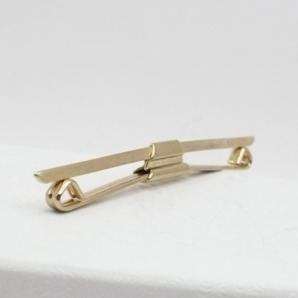 Vintage collar bar clasp  clip.