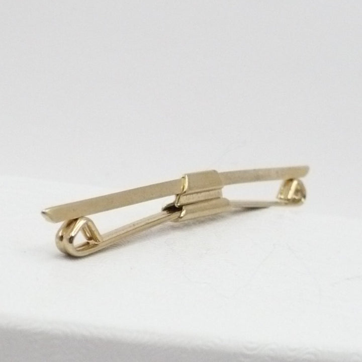 Vintage collar bar clasp  clip.