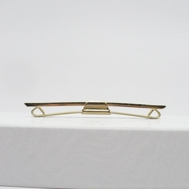 Vintage collar bar clasp  clip.