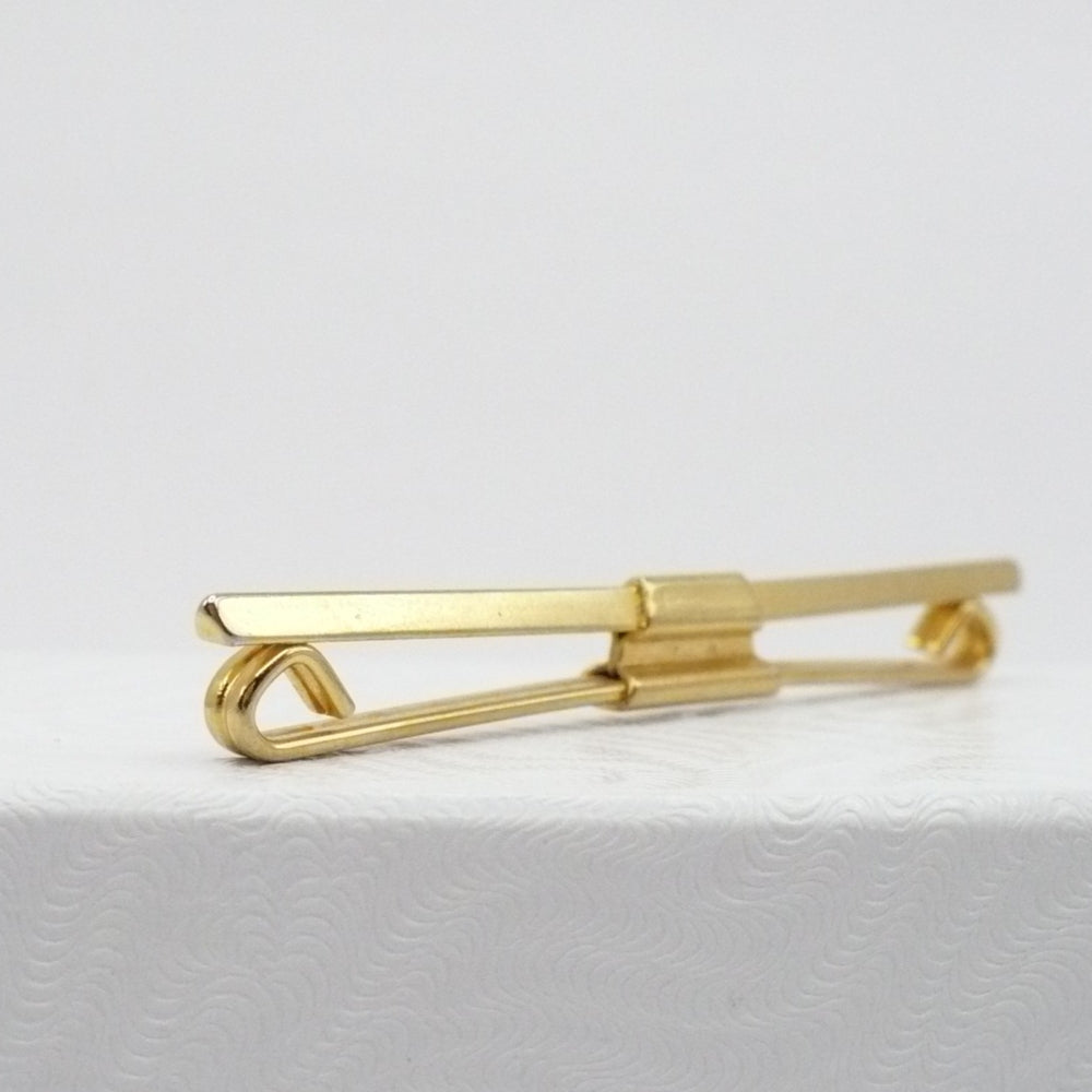 Vintage collar bar clasp  clip.