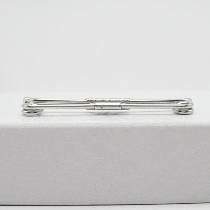 Gatsby 1920s Dapper Delight Collar Bar Clip by B&W Swank Men's Vintage Jewelry.