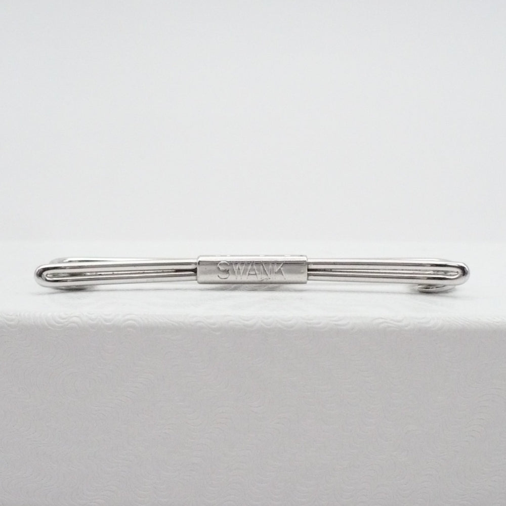 Gatsby 1920s Dapper Delight Collar Bar Clip by B&W Swank Men's Vintage Jewelry.