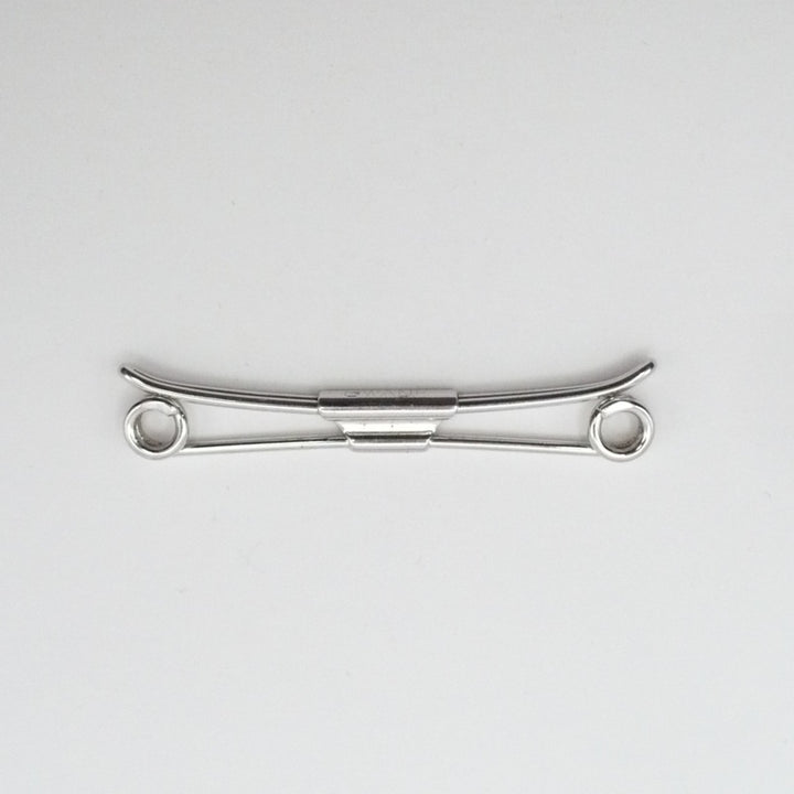 Gatsby 1920s Dapper Delight Collar Bar Clip by B&W Swank Men's Vintage Jewelry.