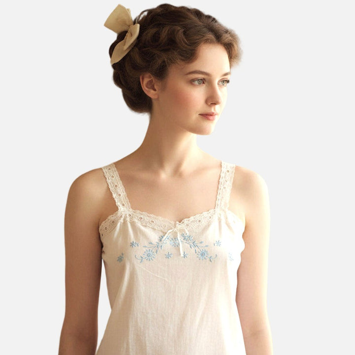 Edwardian Cambric Corset Cover XS