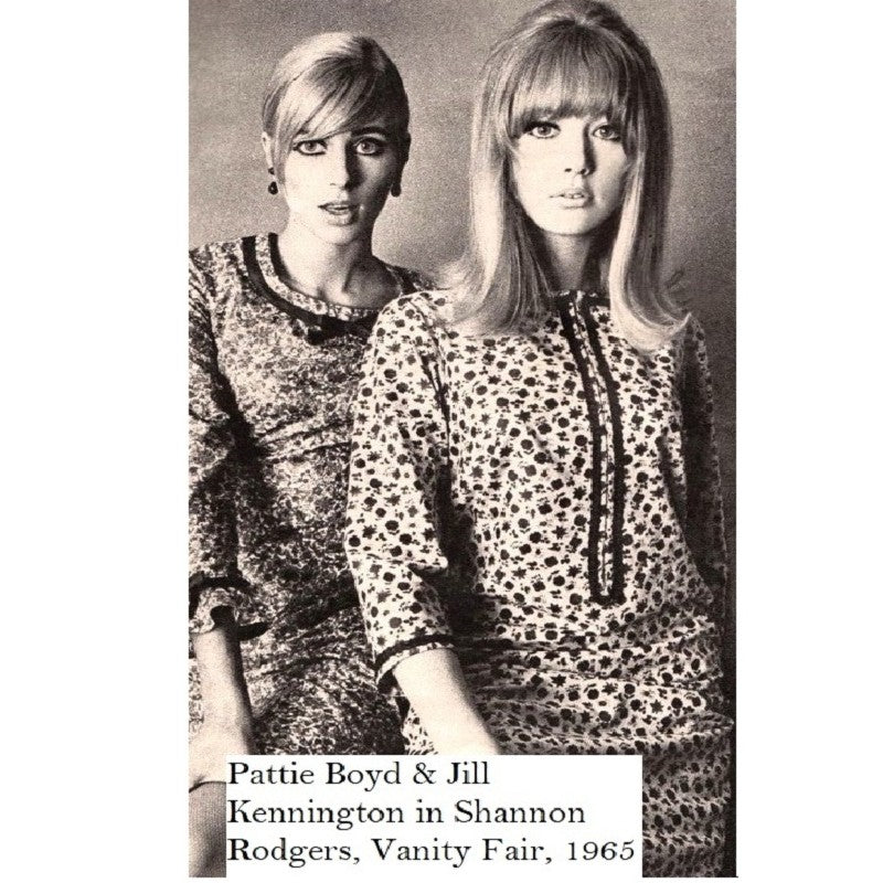 1960s Vintage Shannon Rodgers Day Dress ad,