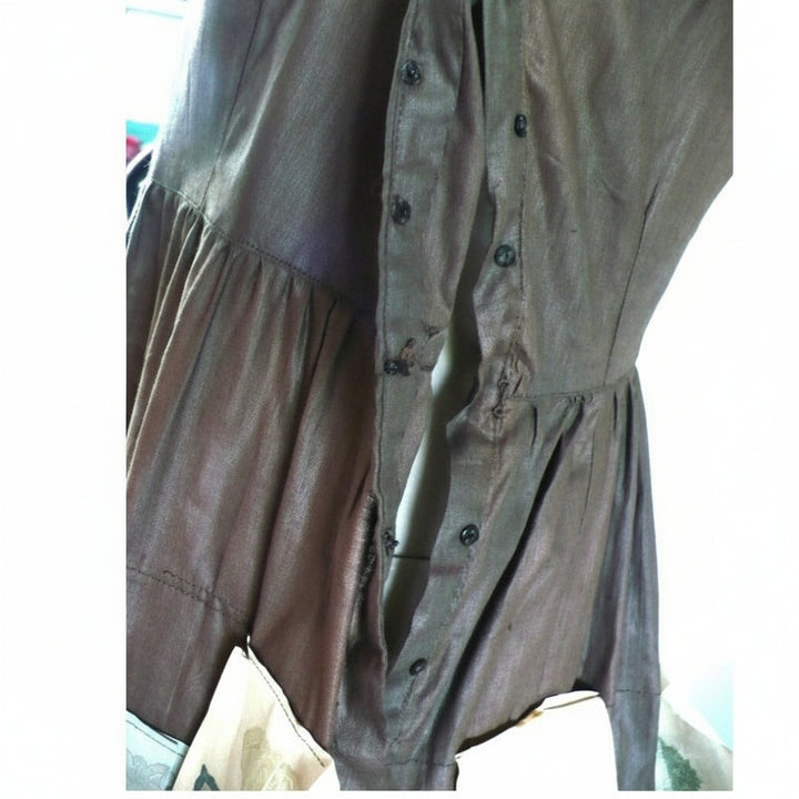 1920s Post WW1 German Hyperinflation Money Dress side fasten.