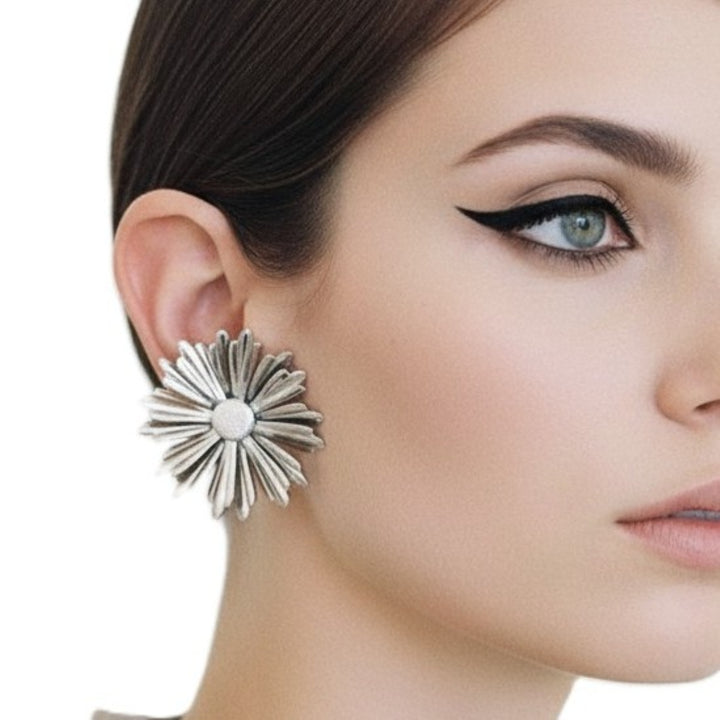 1969 Flower Power Fashion Earrings by Sarah Coventry